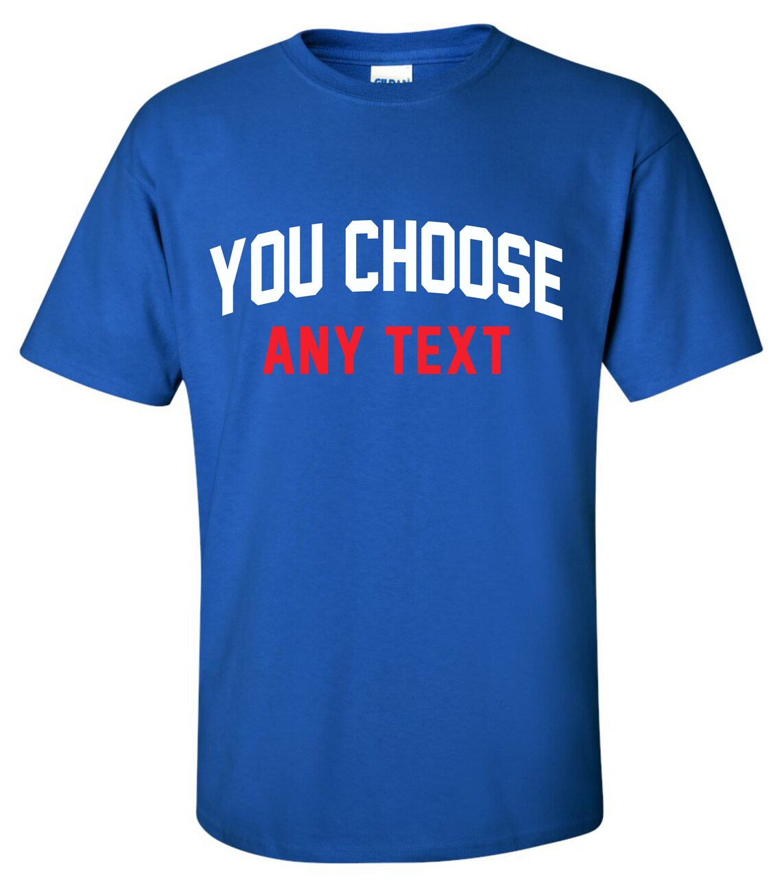 Sports Team T-Shirt with Your Custom Text | Available in Sizes S-5XL